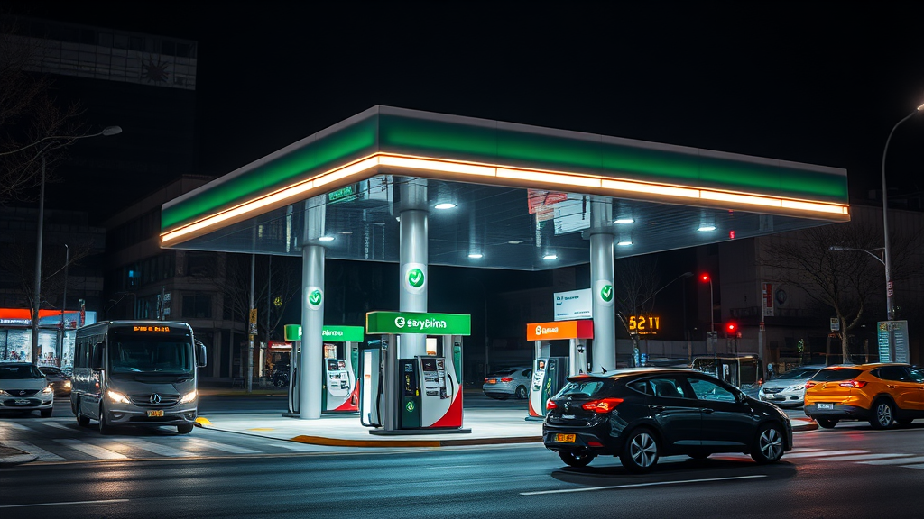 Fachadas para Postos de Gasolina: Mais Visibilidade e Segurança 24h