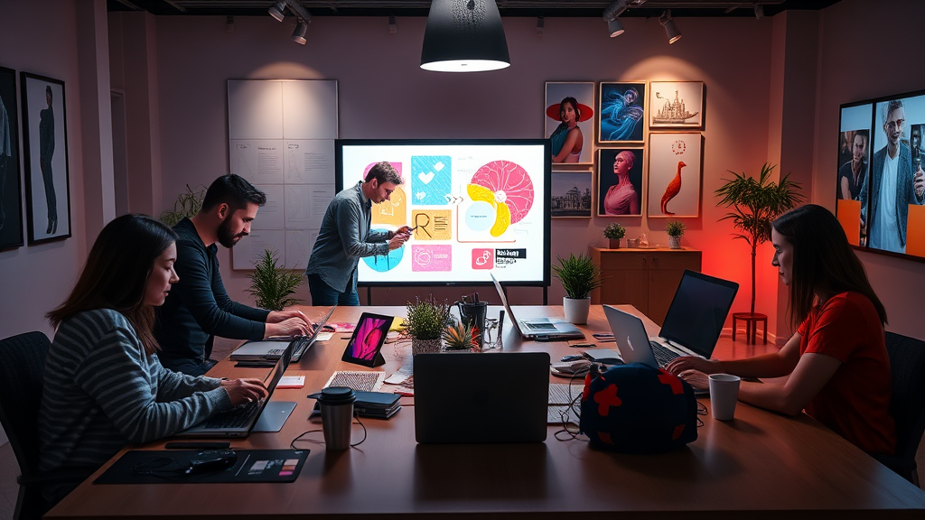 O papel da criatividade em soluções visuais inovadoras