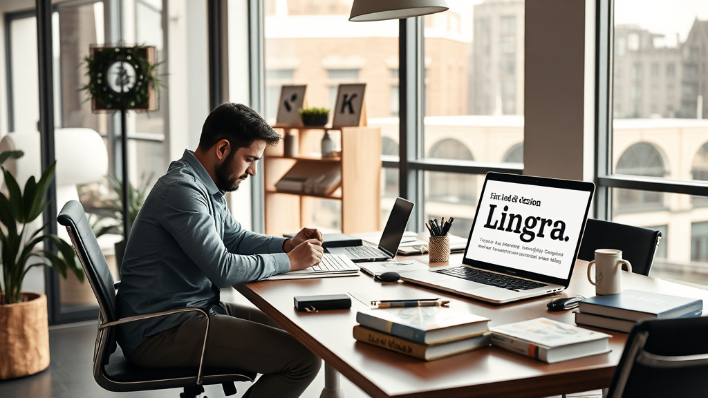 Tipografia no logotipo: escolha da fonte ideal para sua marca