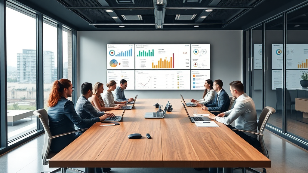 Mensuração de resultados e ajustes em tempo real