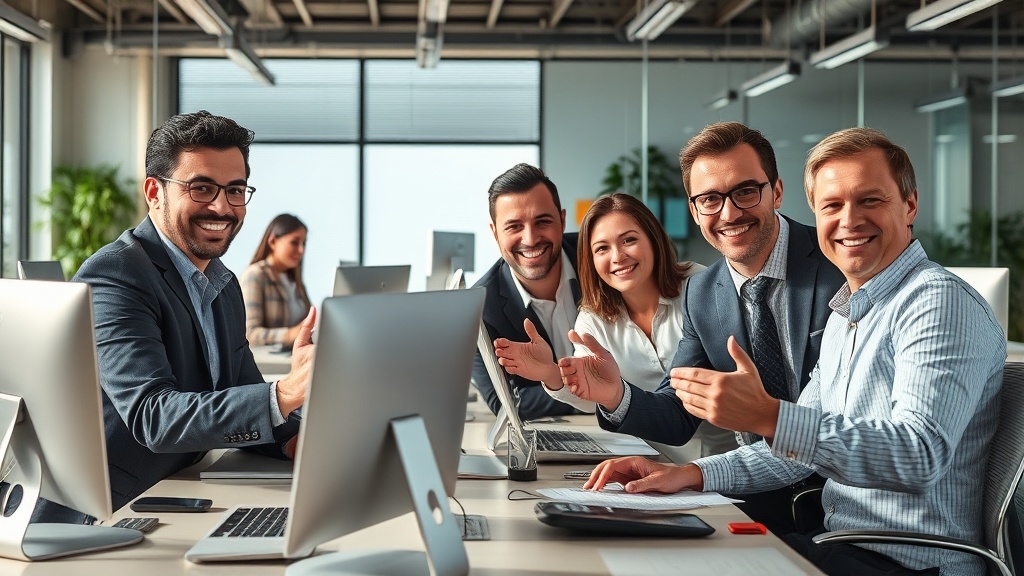 Os diferenciais de uma equipe comercial bem treinada