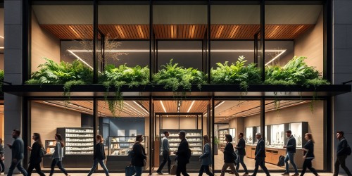Tendências de Design para Fachadas Comerciais em 2025