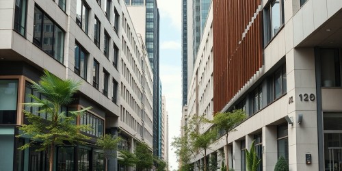 Tendências de design para fachadas comerciais modernas