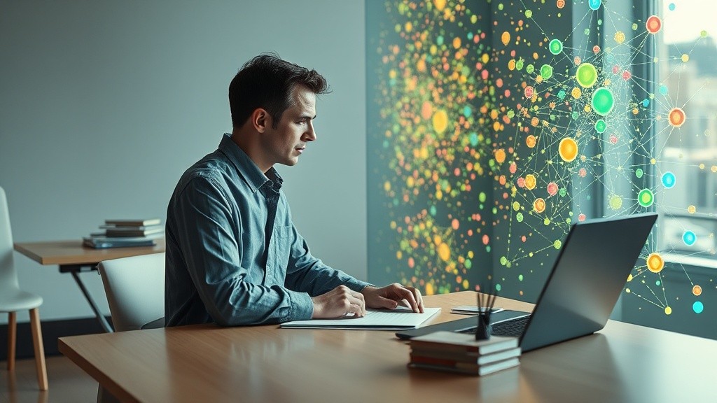 Pesquisa de palavras-chave, intenção e clusterização com IA